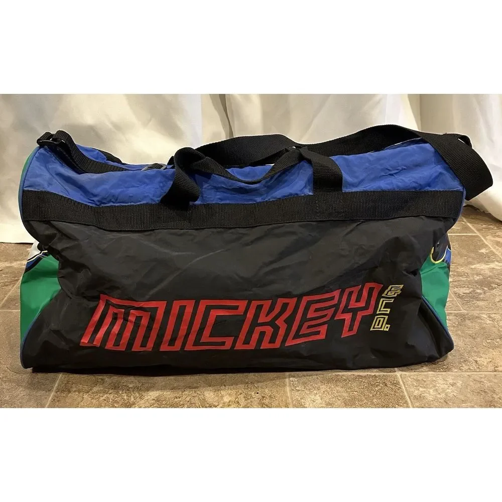 Vintage Disney Mickey Colorblock‎ Duffel Bag